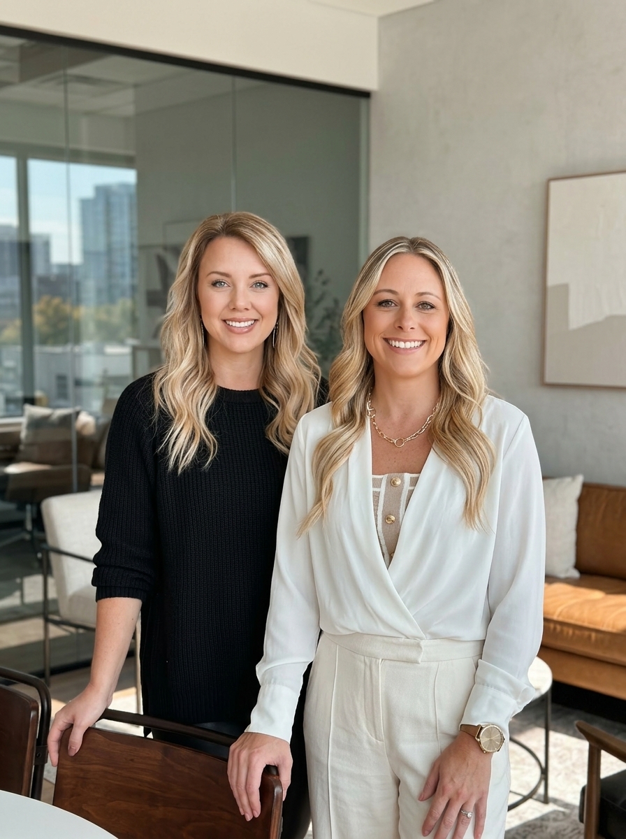 Lindsay Higgins and Stephanie Snedden